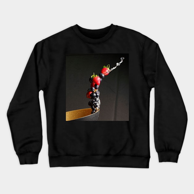 flying fruits Crewneck Sweatshirt by Shadow3561